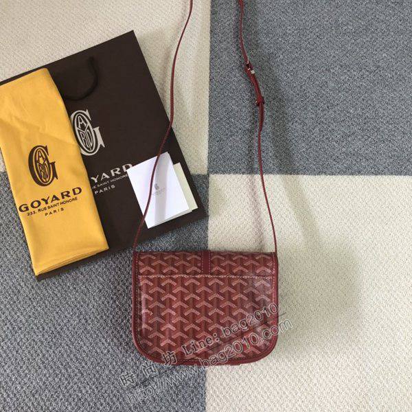 Goyard包 戈雅新款小號郵差包 百搭款 Goyard單肩斜挎包  glg1308